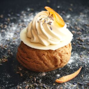 Choux abricot lavande