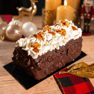 Bûche Chocolat Cacahuètes