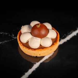 Tarte café et noisette